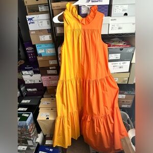 Two tone Christopher John Rogers for Target dress brand new with tags.